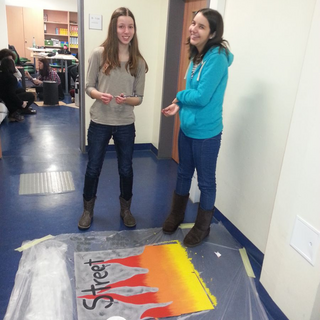 bhnenbild-04 Montessori-Schulzentrum Leipzig - Schülerblog - Kreative Malerei bei Bühnengestaltung